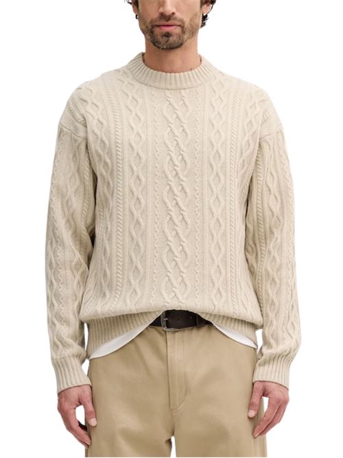 Maglione a trecce 100% pura lana vergine Boss Orange | 50548689271